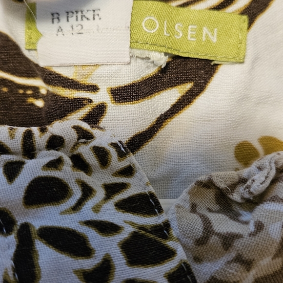 Olsen floral blouse - Picture 10 of 11